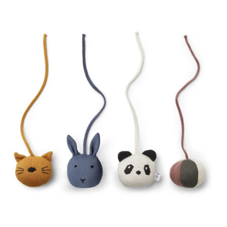 Liewood Zawieszane zabawki dla niemowląt Gio Blue Mix