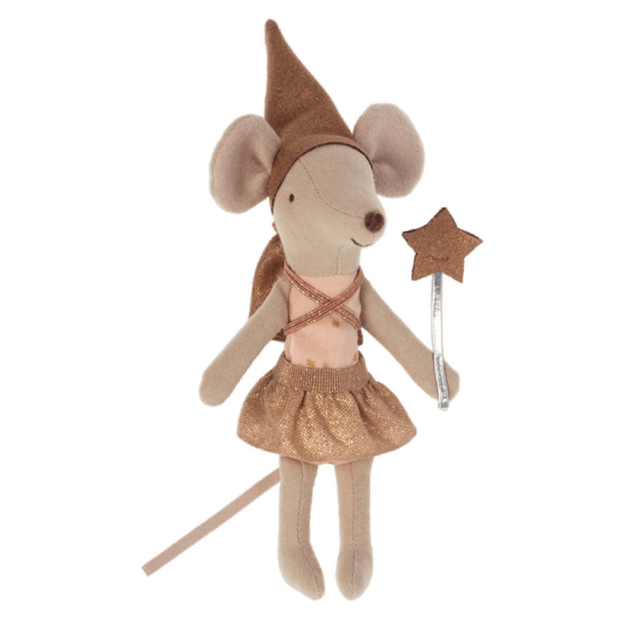 Maileg Tooth Fairy Mouse in Matchbox – Rose