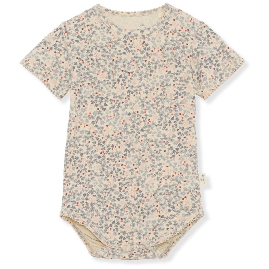 Konges Slojd Body Basic SS Rose Hip Blue