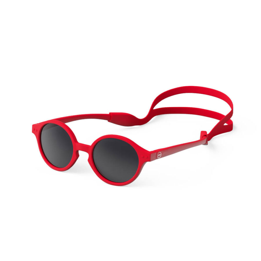 Izipizi Okulary Przeciwsłoneczne dla Dzieci #D KIDS SUN (9-36 miesięcy) Red