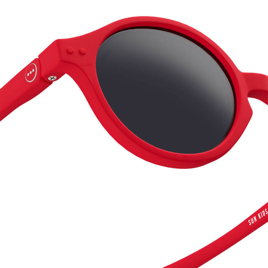 Izipizi Okulary Przeciwsłoneczne dla Dzieci #D KIDS SUN (9-36 miesięcy) Red - obrazek 3