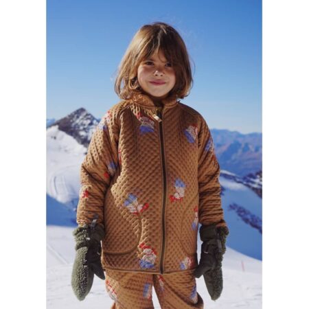 Postaw na Konges Slojd - Kurtka Termiczna Thermo Jacket Early Bird/Dijon nie tylko świetnie wygląda, ale trzyma ciepło