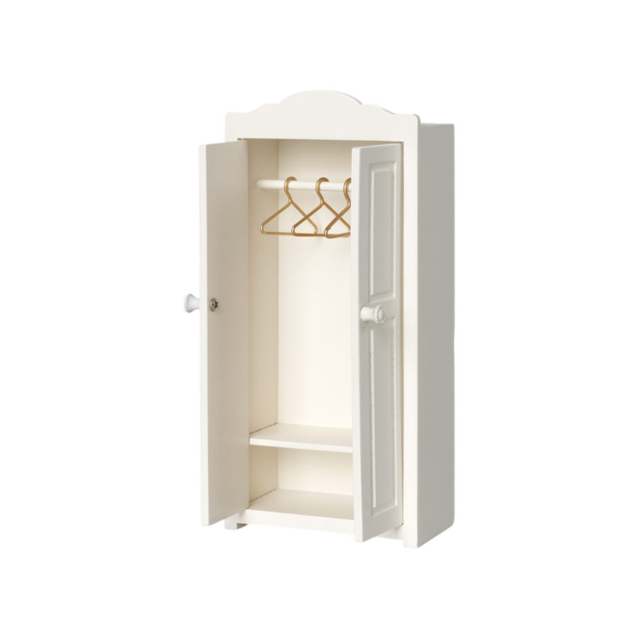 Maileg Drewniana Szafa Akcesoria Wooden Closet, Mouse - obrazek 3
