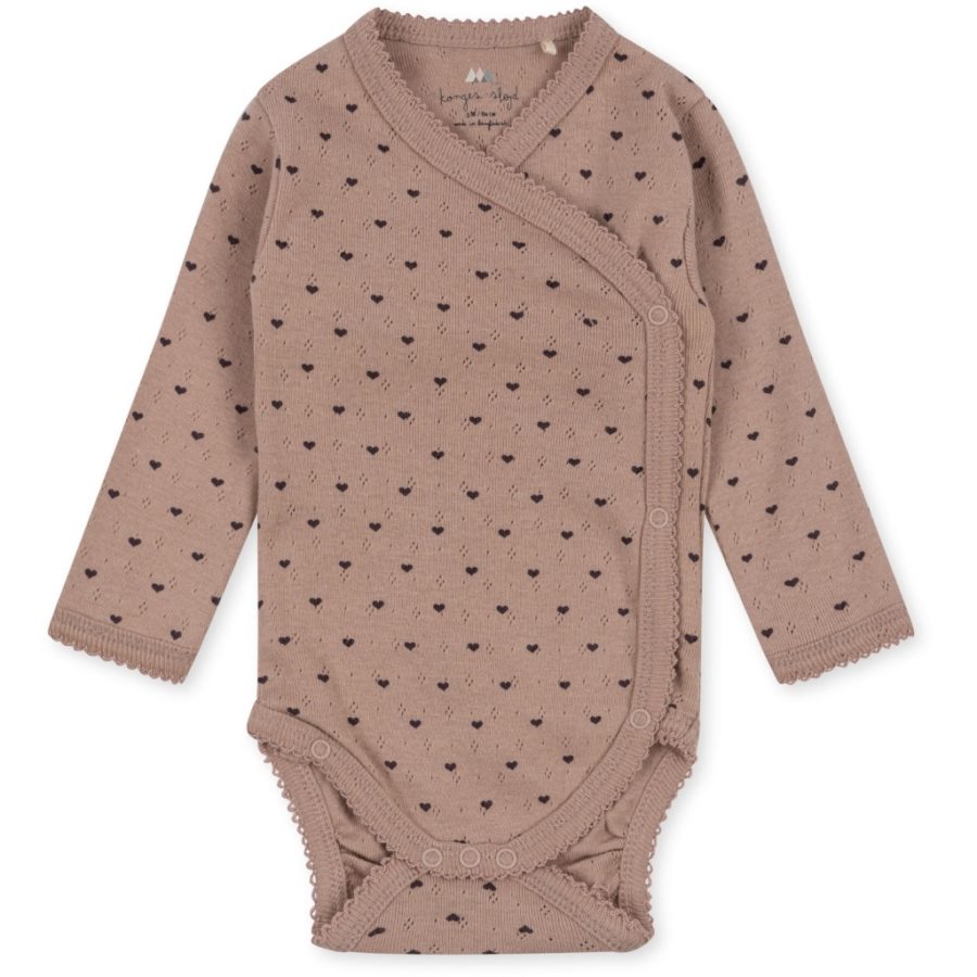 Konges Slojd Body Gots Minnie Newborn Niemowlęce Du Coeur