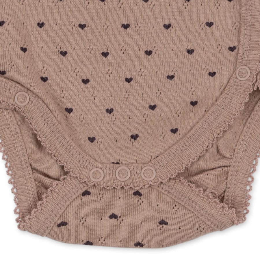Konges Slojd Body Gots Minnie Newborn Niemowlęce Du Coeur - obrazek 5