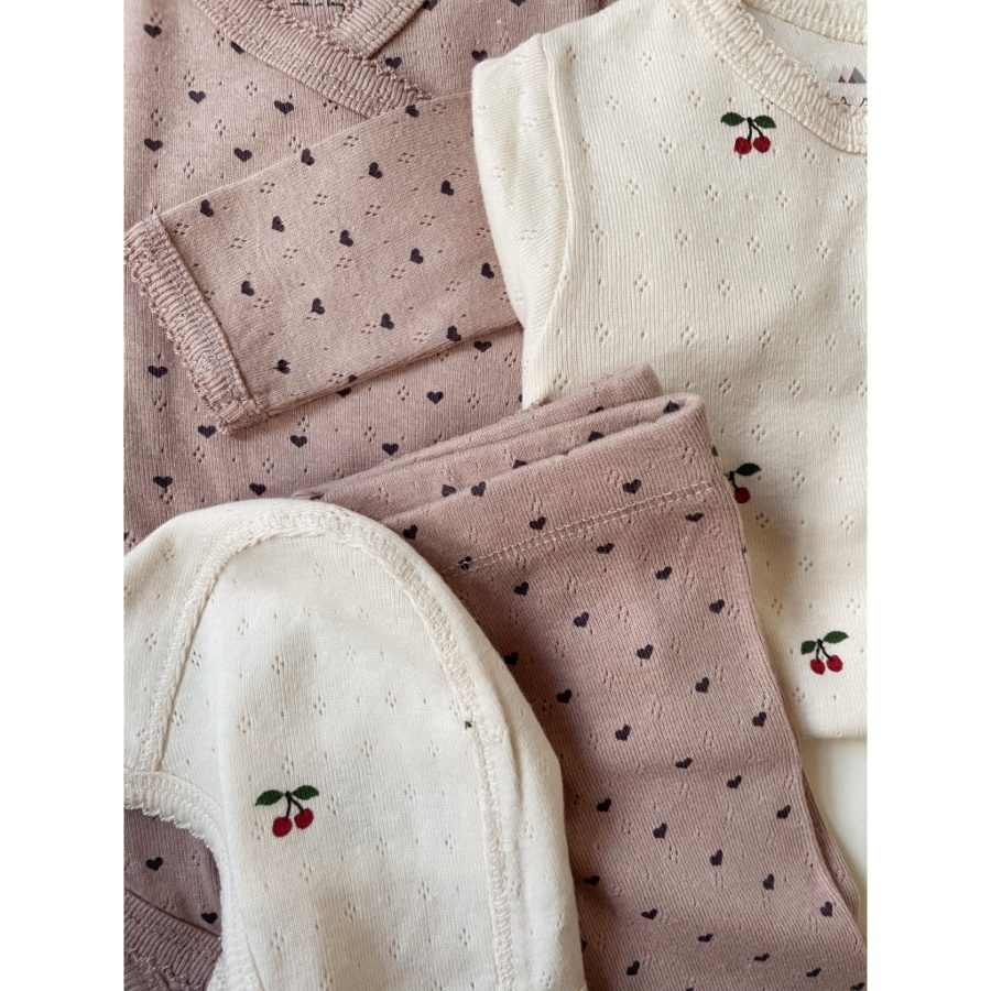 Konges Slojd Body Gots Minnie Newborn Niemowlęce Du Coeur - obrazek 4