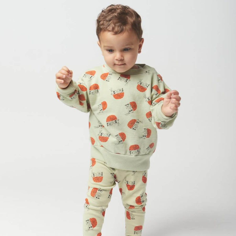 Bobo Choses Bluza Hermit Crab All Over - obrazek 2