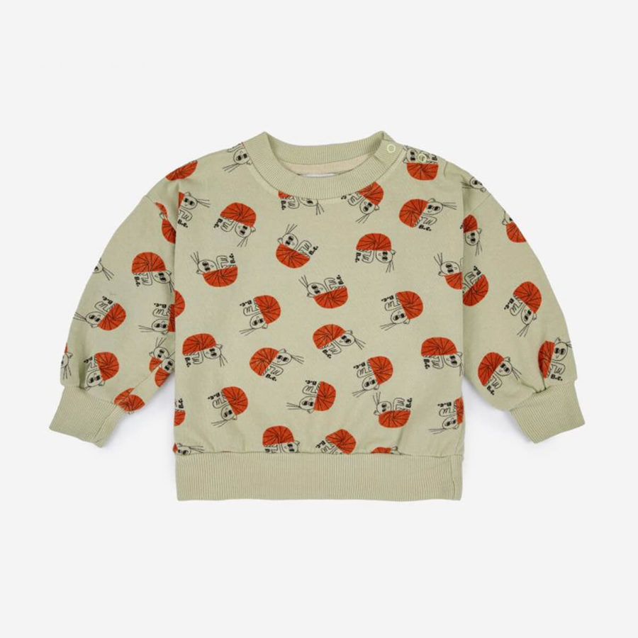 Bobo Choses Bluza Hermit Crab All Over