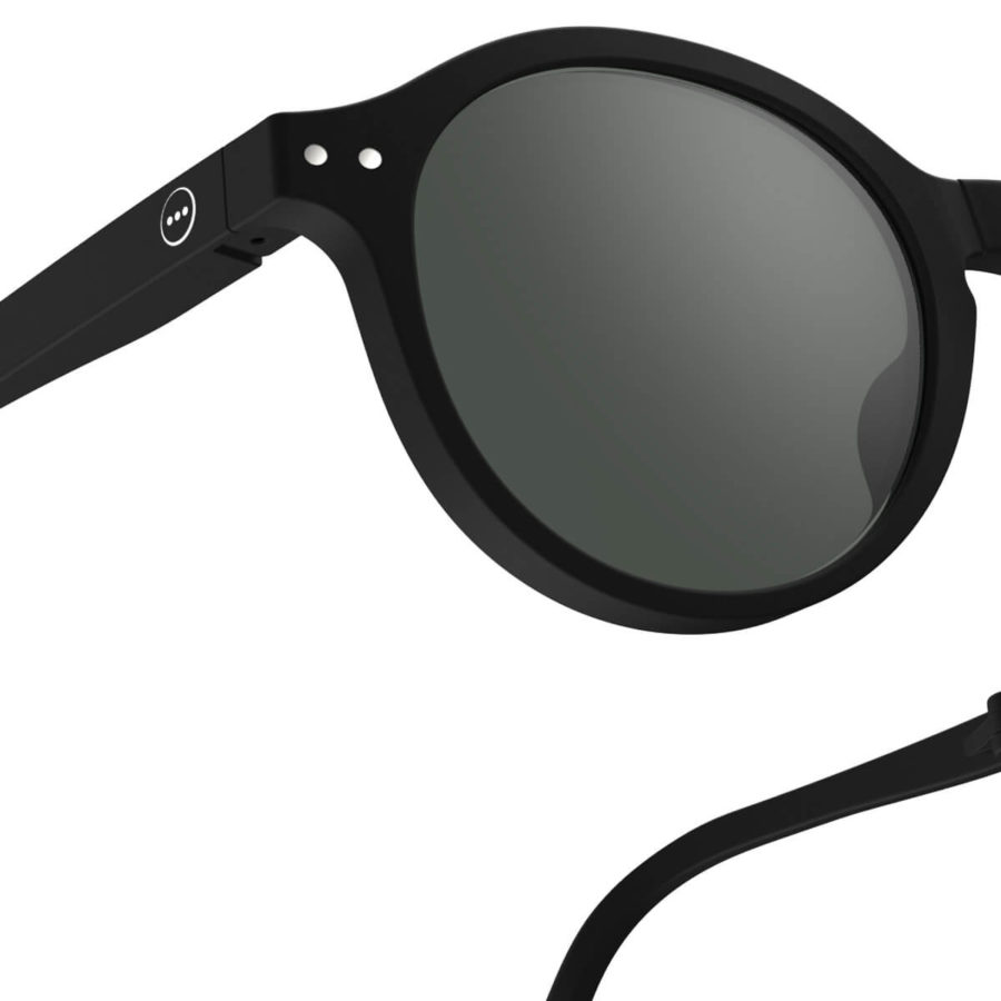 Izipizi Okulary Przeciwsłoneczne Sun Adult #F Black Składane - obrazek 4