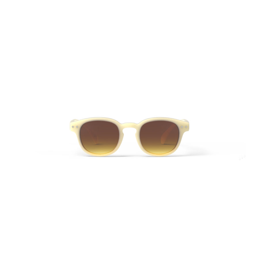Izipizi Okulary Przeciwsłoneczne dla Dzieci JUNIOR SUN (5-10 lat) #C Glossy Ivory - obrazek 2