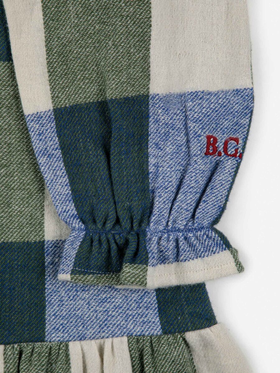 Bobo Choses Sukienka Plaid Check Jacquard Woven - obrazek 3