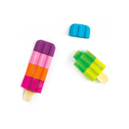 Ooly Gumki Do Ścierania, Pachnące Lody Na Patyku - 4 sztuki