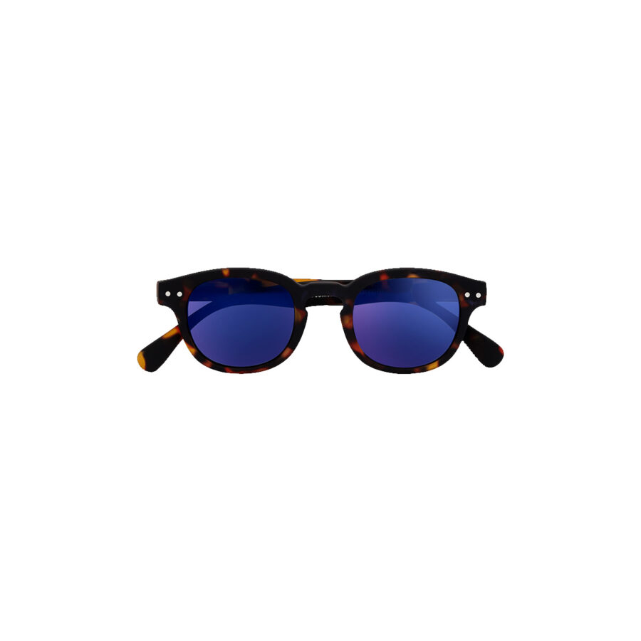 Izipizi Okulary Przeciwsłoneczne dla Dzieci JUNIOR SUN (5-10 lat) #C Tortoise Mirror - obrazek 2