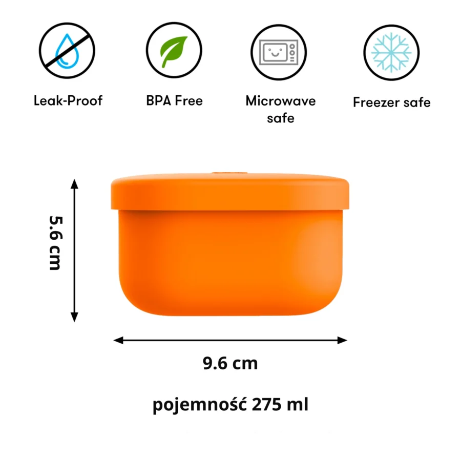 Omie Omiesnack Pojemnik Na Przekąski Orange - obrazek 6