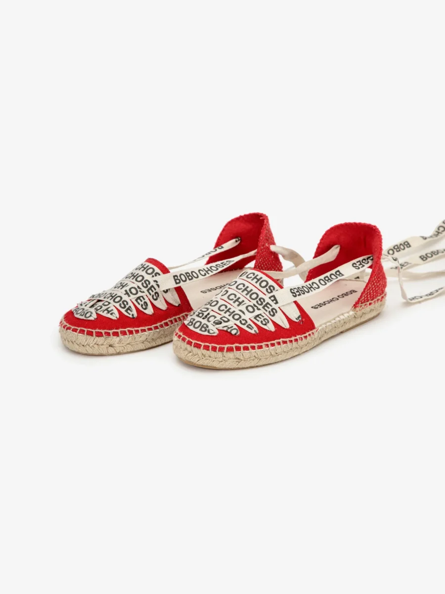 Bobo Choses Espadryle Red - obrazek 3