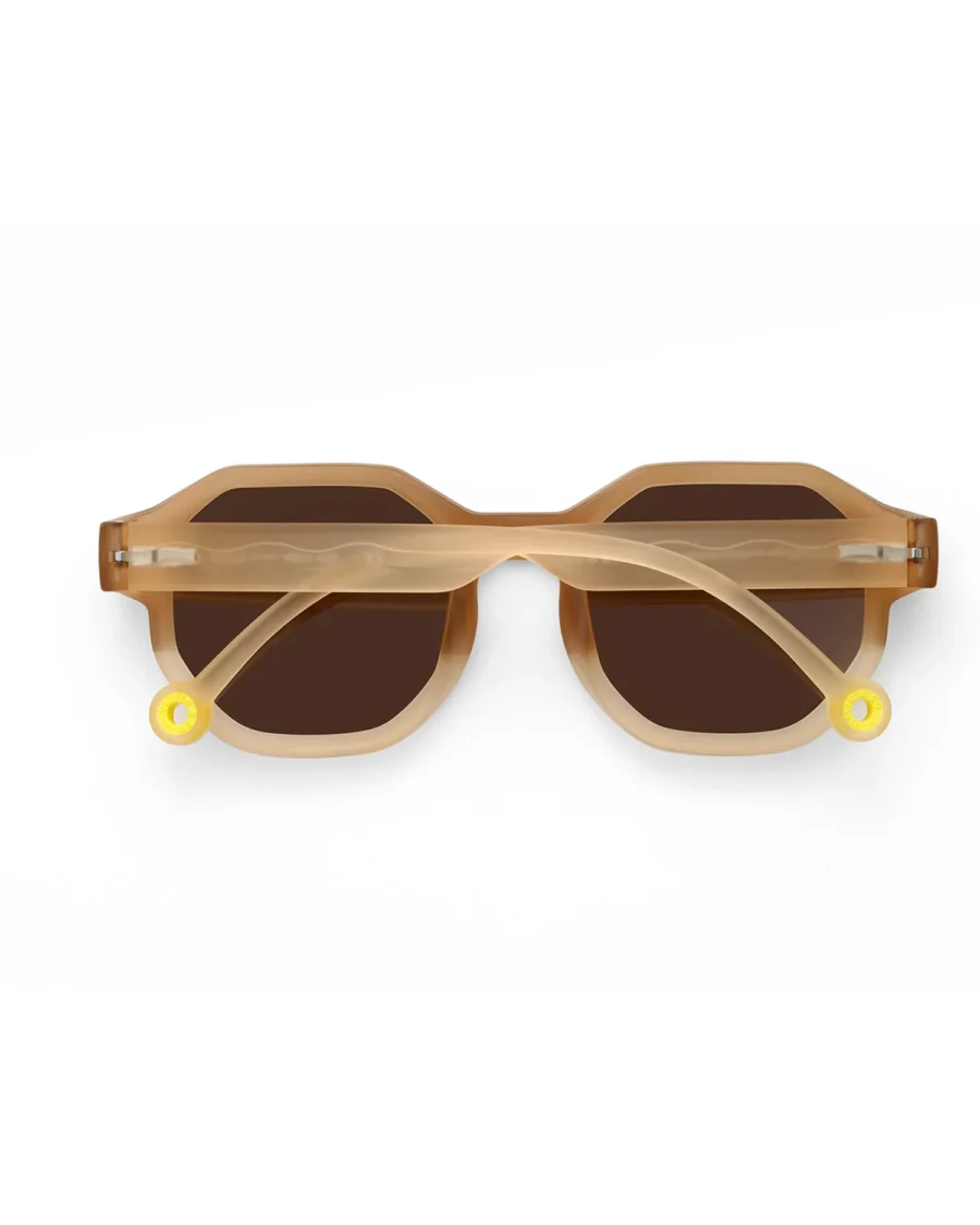Olive & Co Okulary Przeciwsłoneczne Creative D Colorblock Sand Polarized 5-10 - obrazek 5