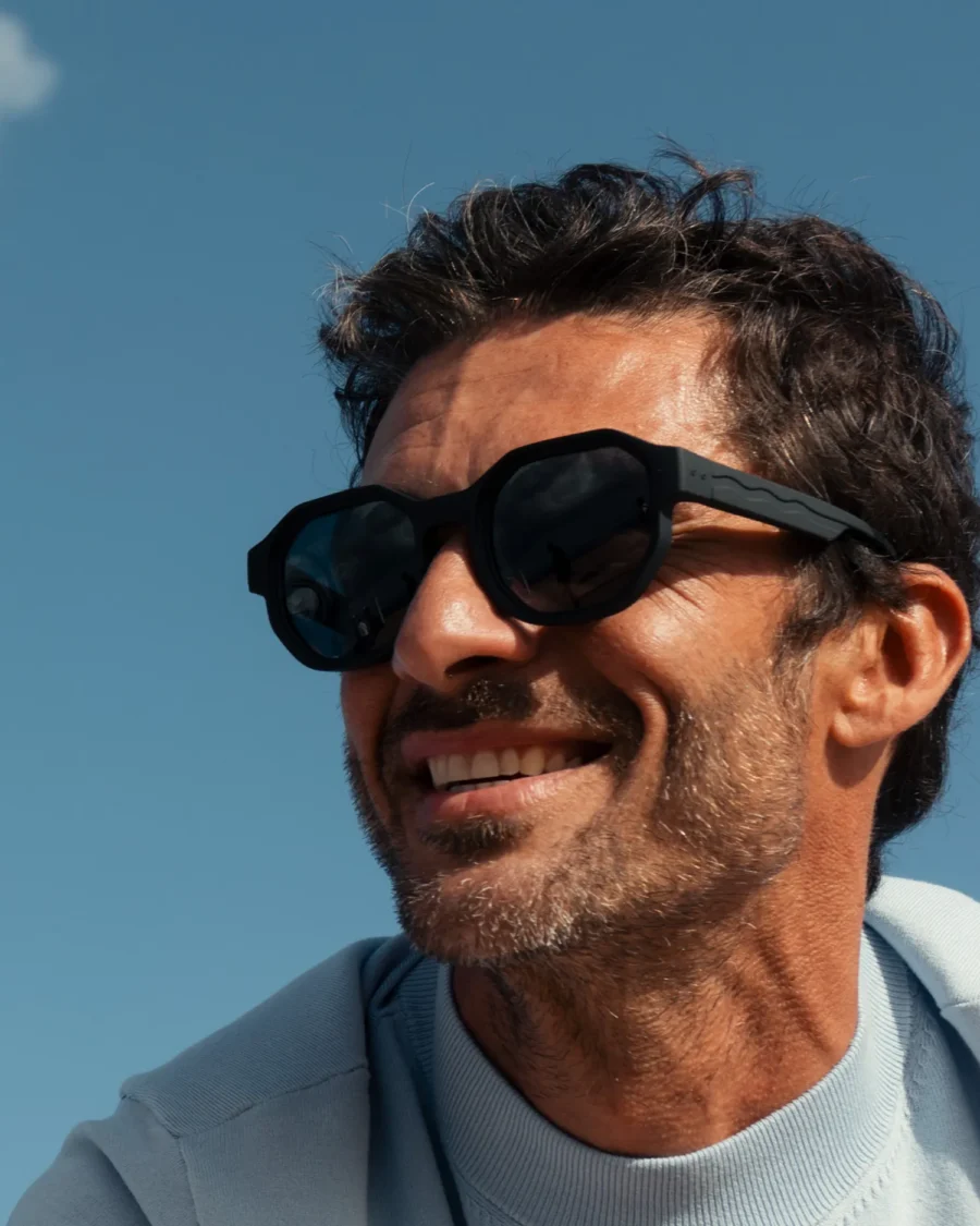 Olivio & Co Okulary Przeciwsłoneczne Creative D Squid Black Polarized 10+ lat/dorosły - obrazek 2