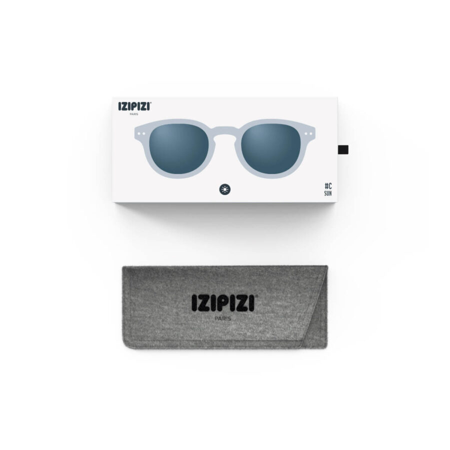Izipizi Okulary Przeciwsłoneczne Sun Adult #C Frozen Blue - obrazek 5
