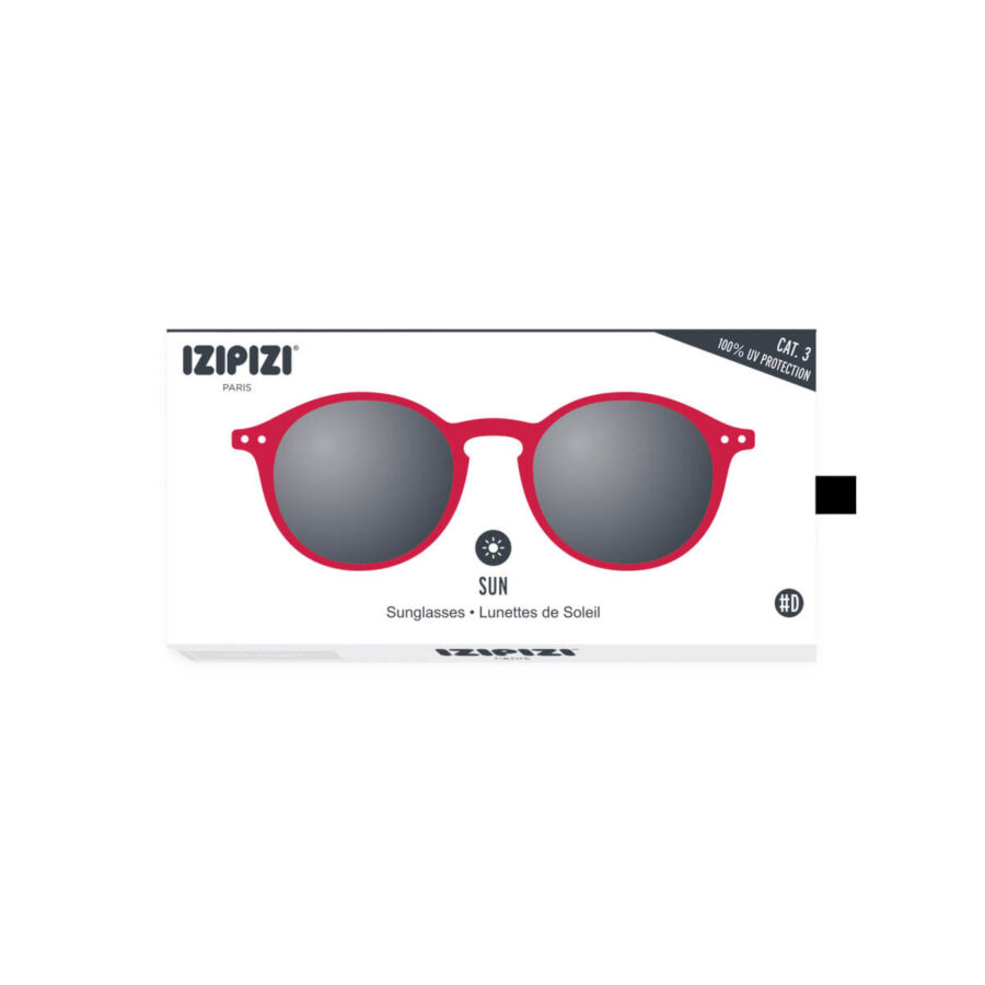 Izipizi Okulary Przeciwsłoneczne Sun Adult #D Red - obrazek 5