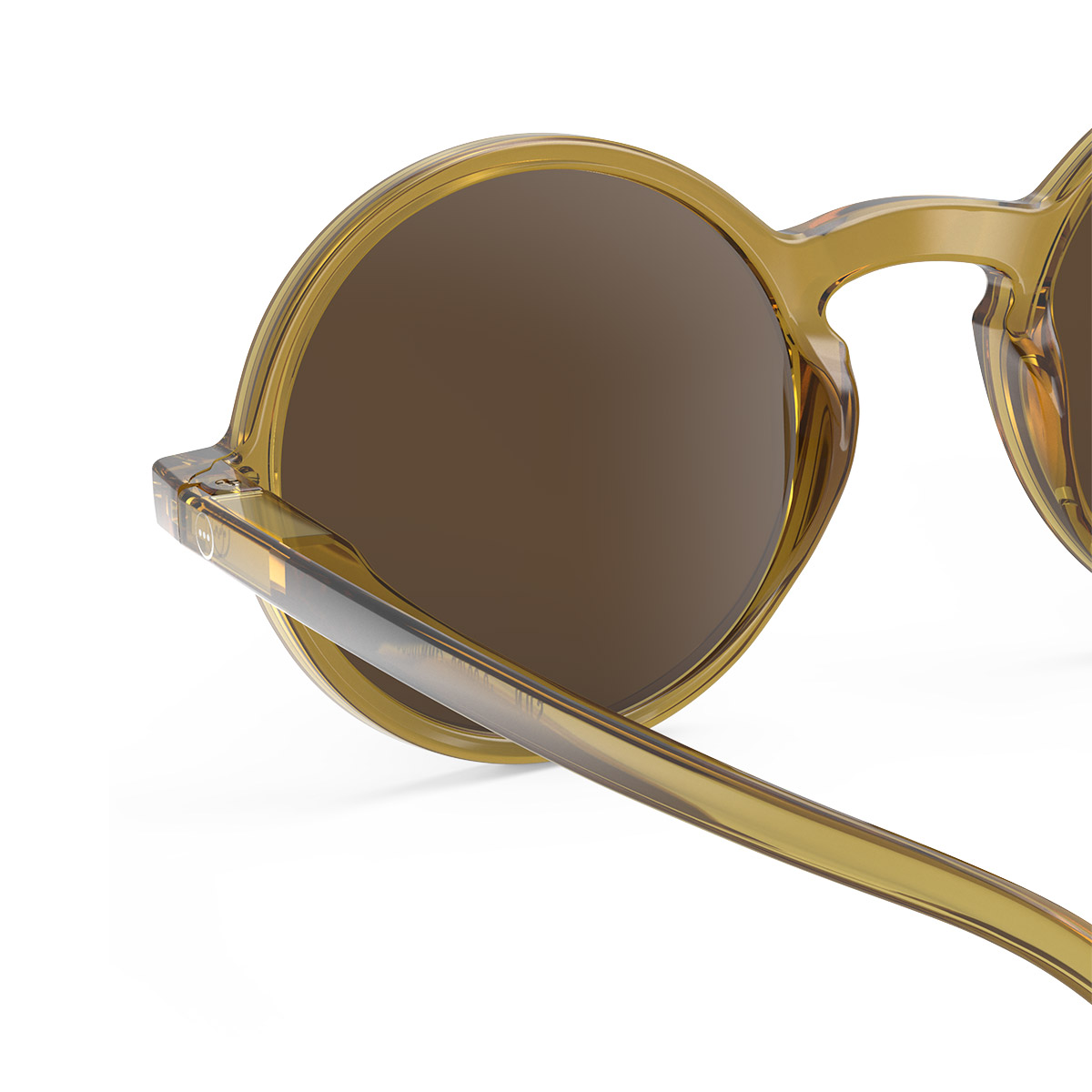 Izipizi Okulary Przeciwsłoneczne Sun Adult #G Golden Green - obrazek 4