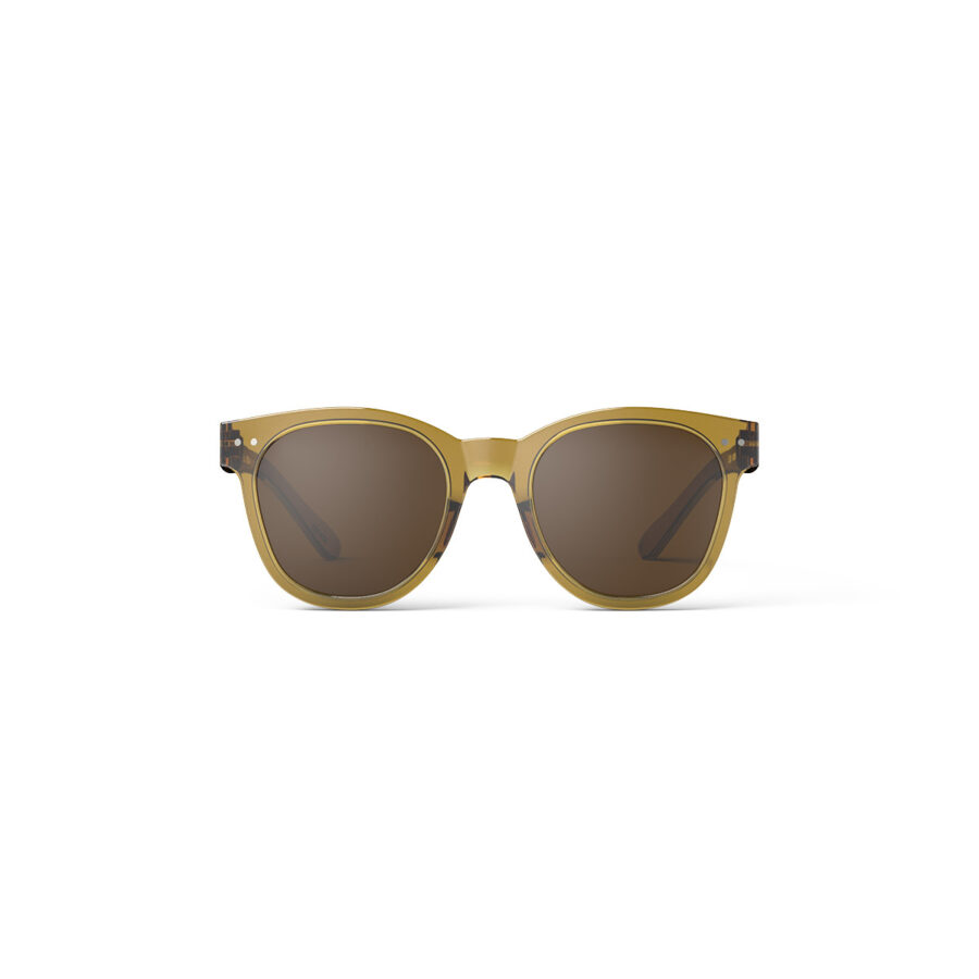 Izipizi Okulary Przeciwsłoneczne Sun Adult #N Golden Green - obrazek 2