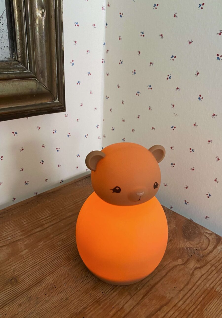 Konges Slojd Silikonowa Lampka Nocna Led Blush - obrazek 2