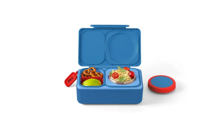 Omie Lunch Box Z Termosem Omiebox Up Blue - obrazek 6