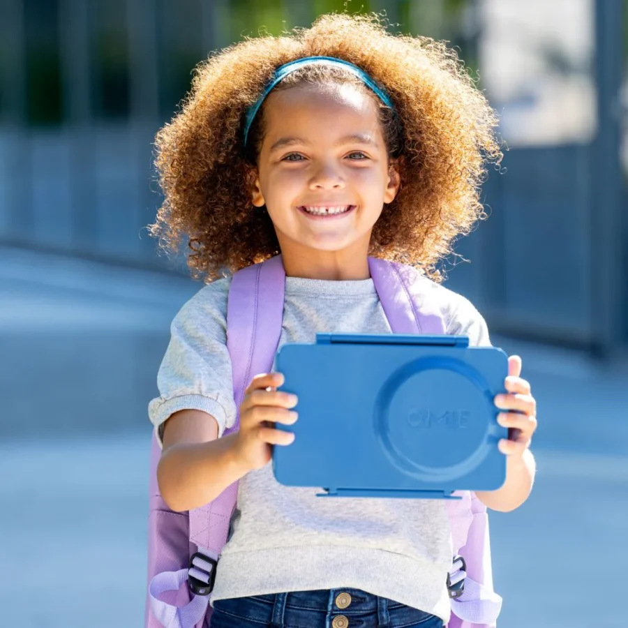 Omie Lunch Box Z Termosem Omiebox Up Blue - obrazek 7