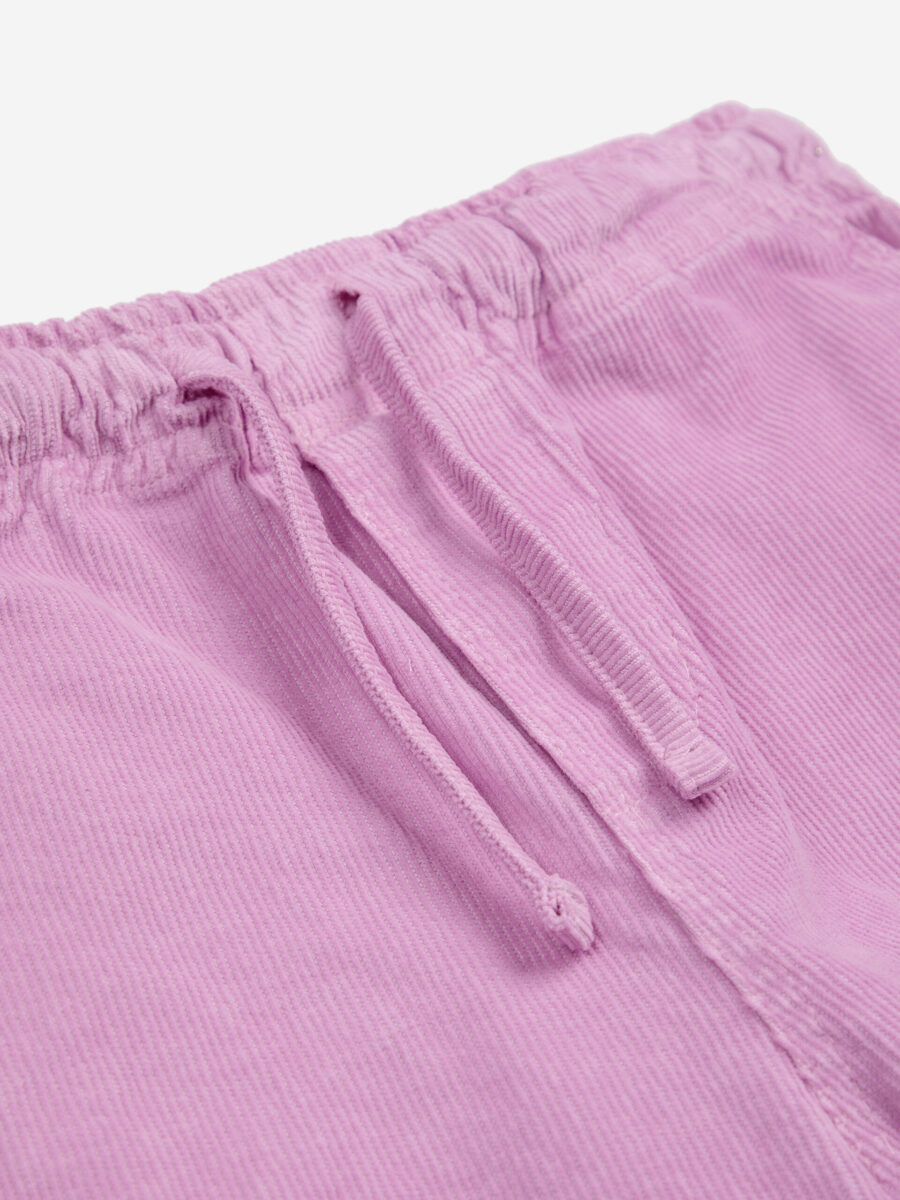 Bobo Choses Spodnie Pink Cordouroy Pink - obrazek 3