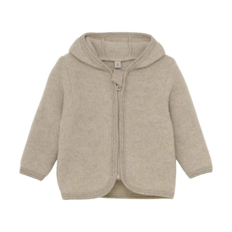 Huttelihut Kurtka Wełniana Merino (M) Camel Melange