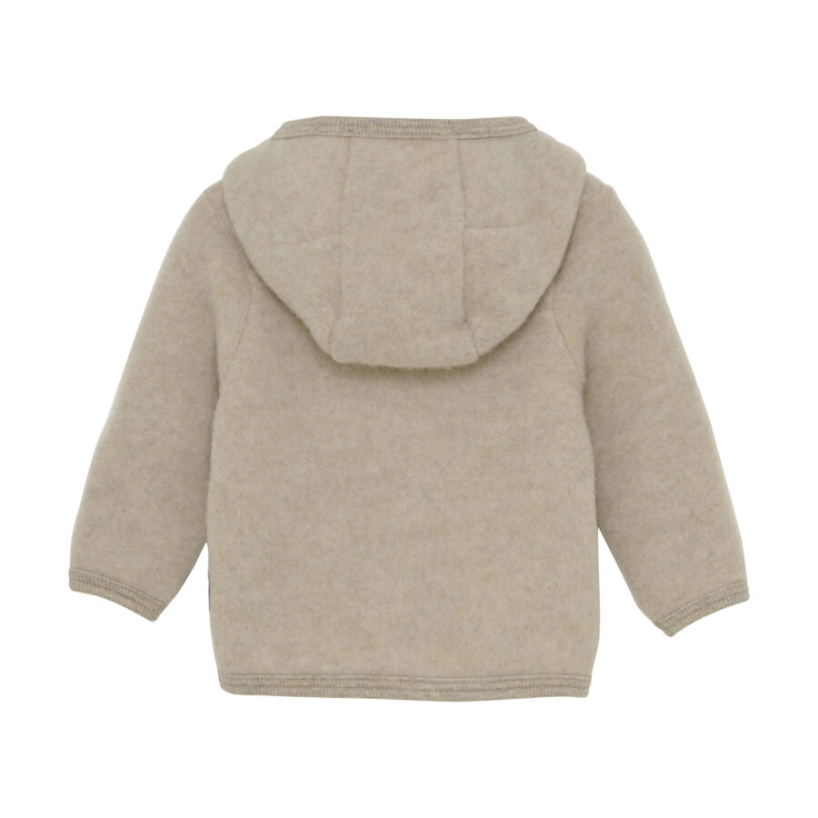 Huttelihut Kurtka Wełniana Merino (M) Camel Melange - obrazek 2