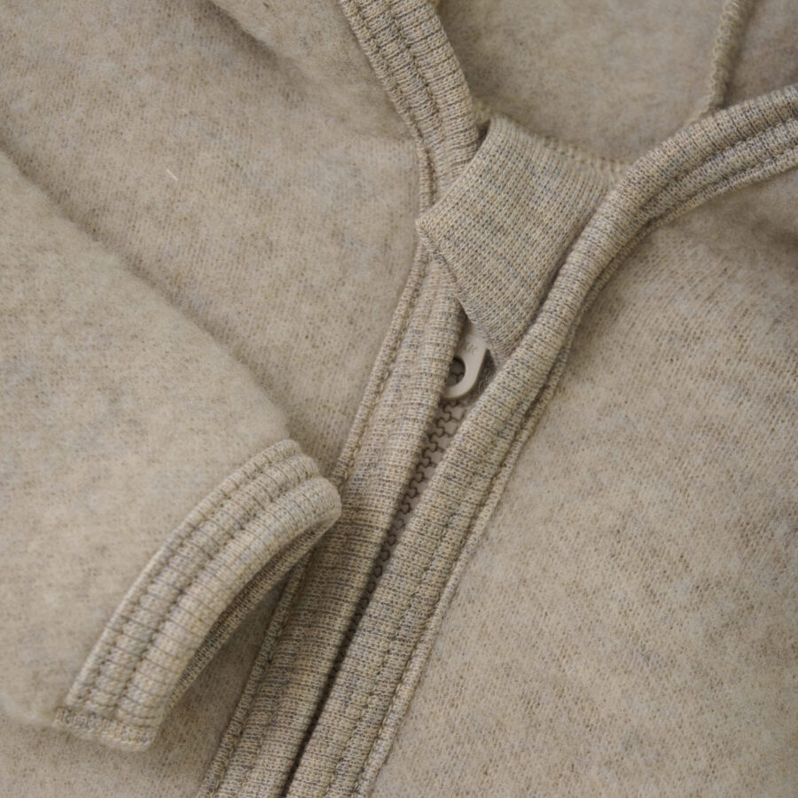 Huttelihut Kurtka Wełniana Merino (M) Camel Melange - obrazek 3