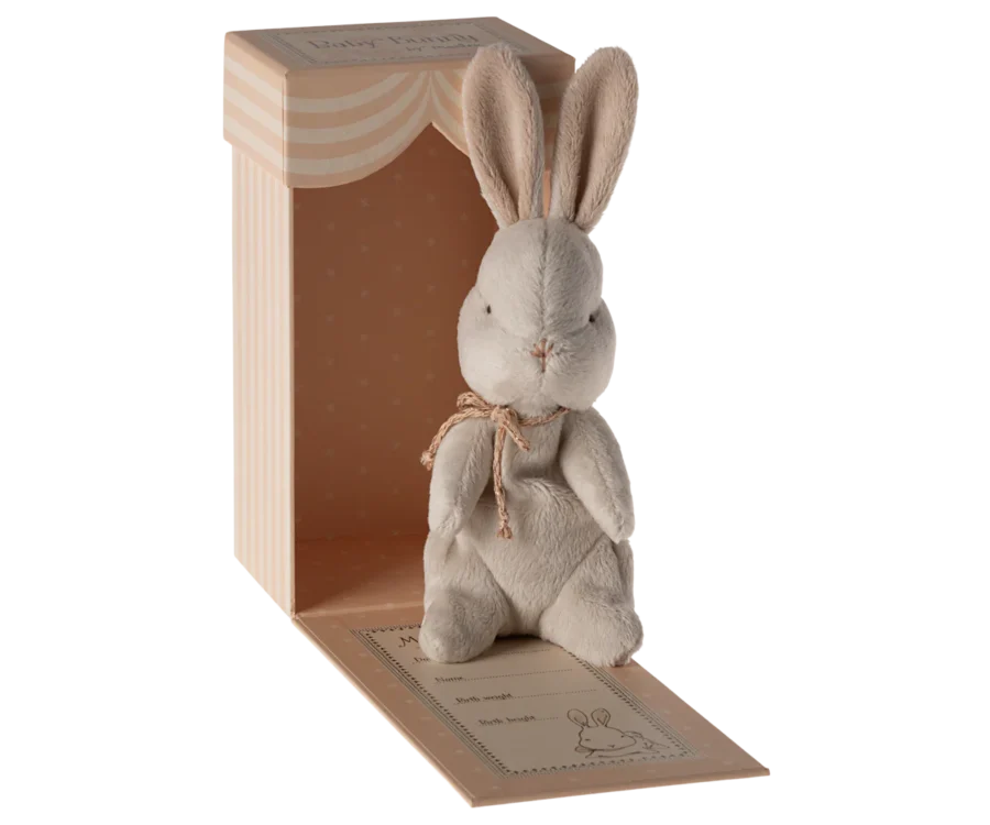 Maileg Króliczek My First Bunny Off White - obrazek 4