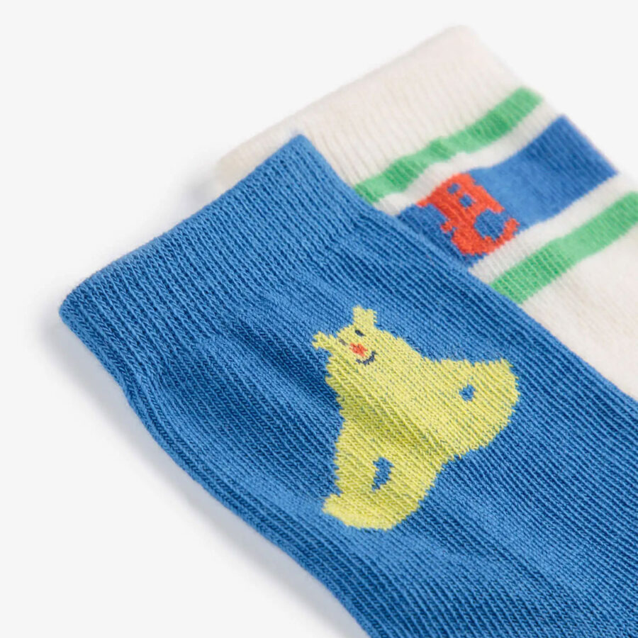 Bobo Choses 2-Pak Skarpetek Baby Hug Me Bear Multicolor