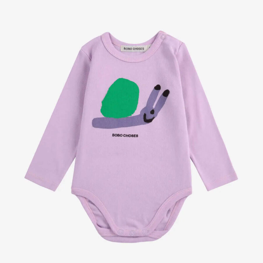 Bobo Choses Body Funny Snail Lavender