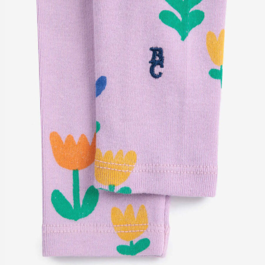 Bobo Choses Legginsy Garden Party All Love Lavender - obrazek 2