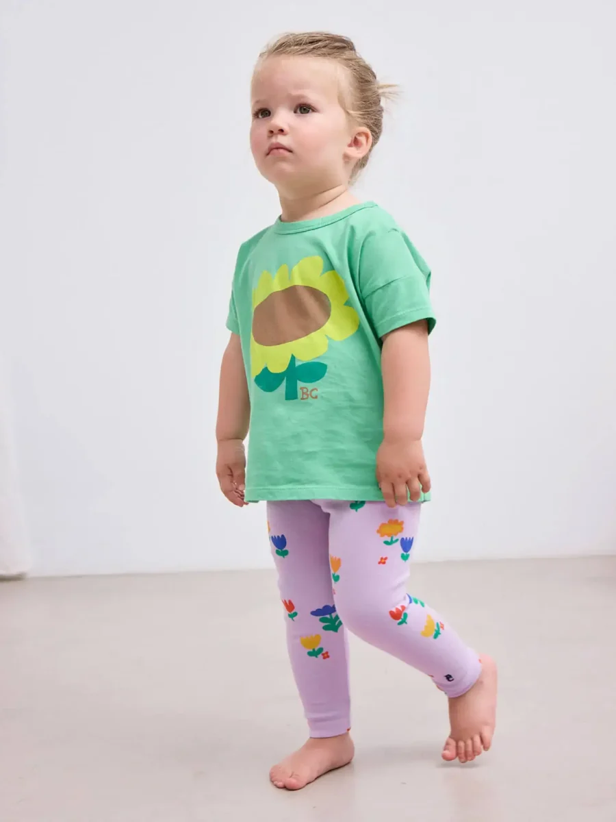 Bobo Choses Legginsy Garden Party All Love Lavender - obrazek 5