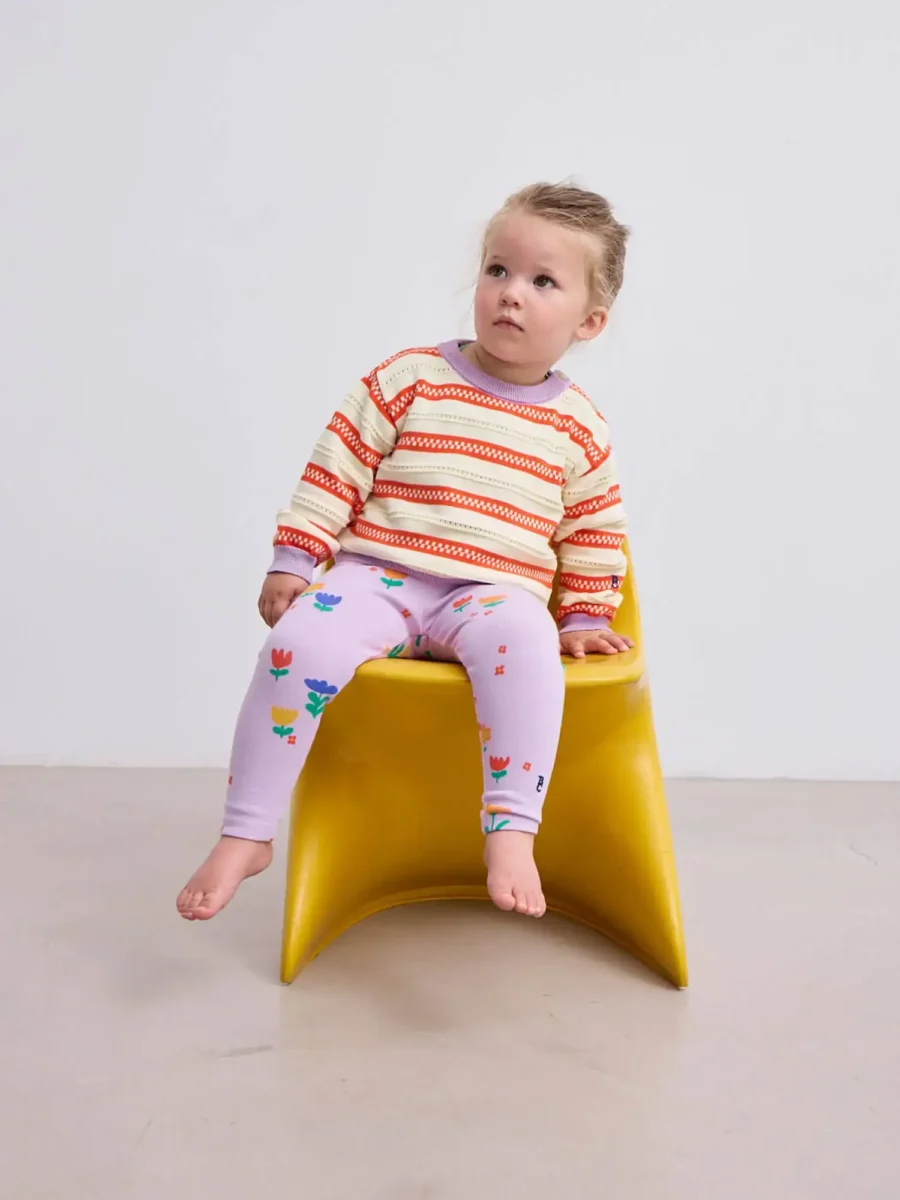 Bobo Choses Legginsy Garden Party All Love Lavender - obrazek 6