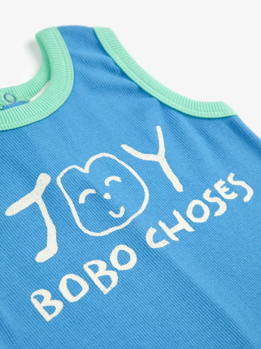 Bobo Choses Rampers Smiling Blue - obrazek 4