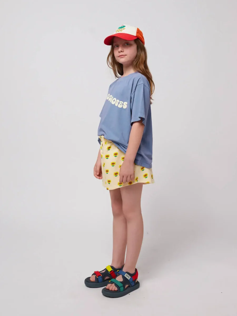 Bobo Choses Spodenki Sunflower All Over Offwhite - obrazek 5