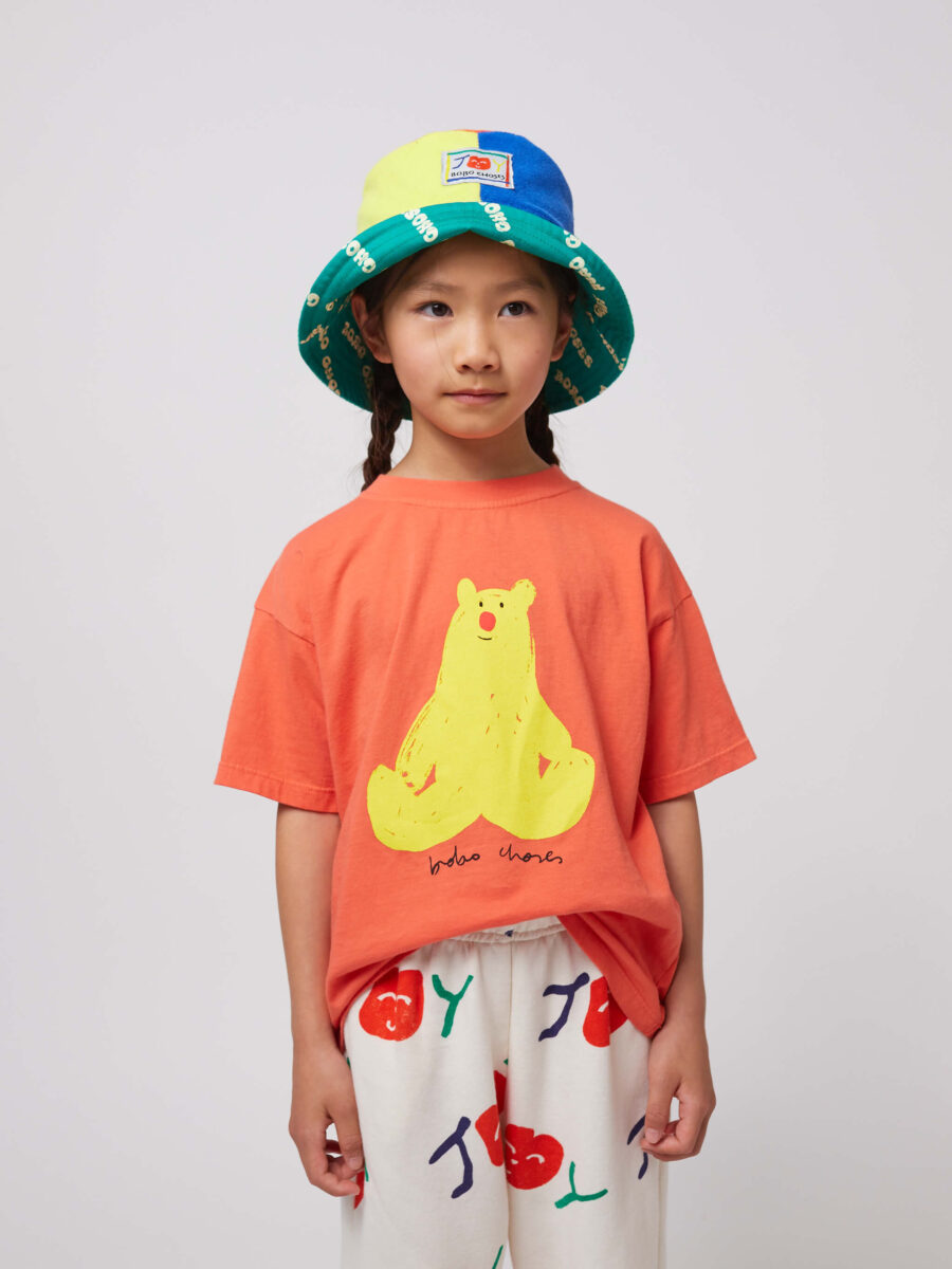 Bobo Choses T-shirt Hug Me Bear Red - obrazek 8