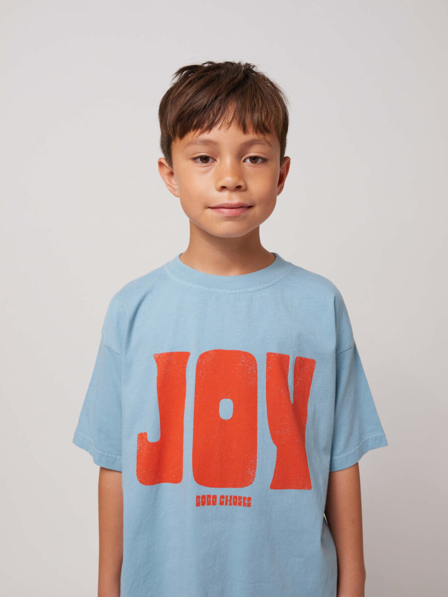 Bobo Choses T-shirt Joy Light Blue - obrazek 6