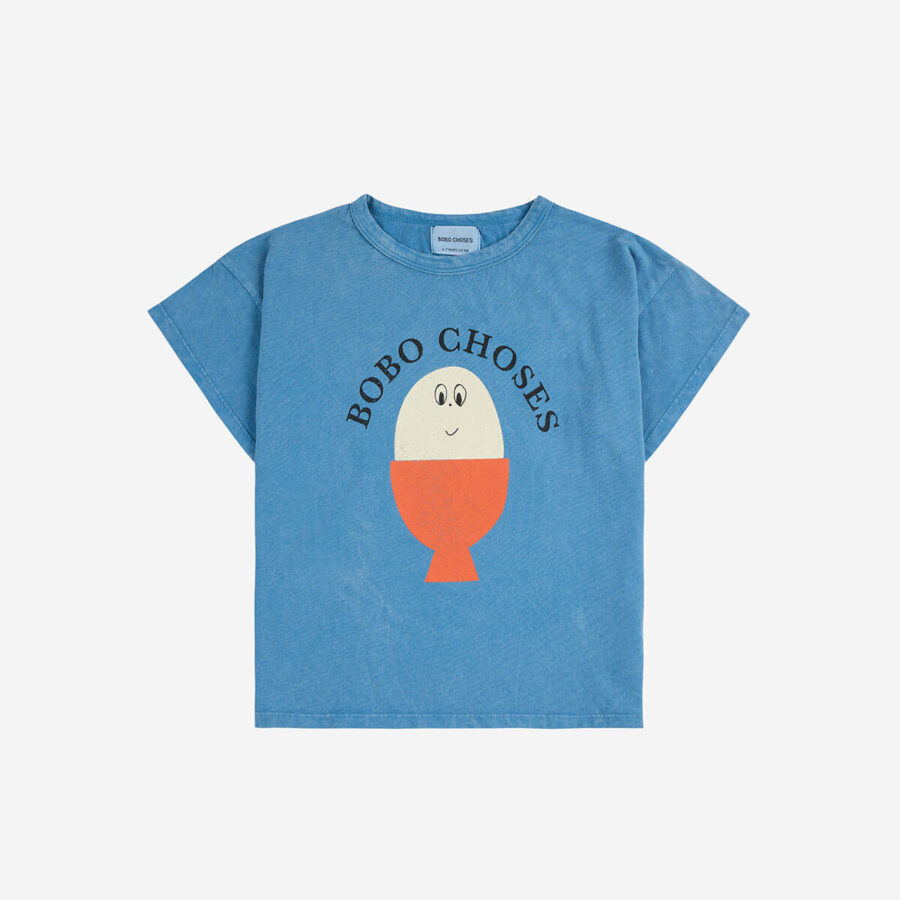 Bobo Choses T-shirt Morning Egg Light Blue