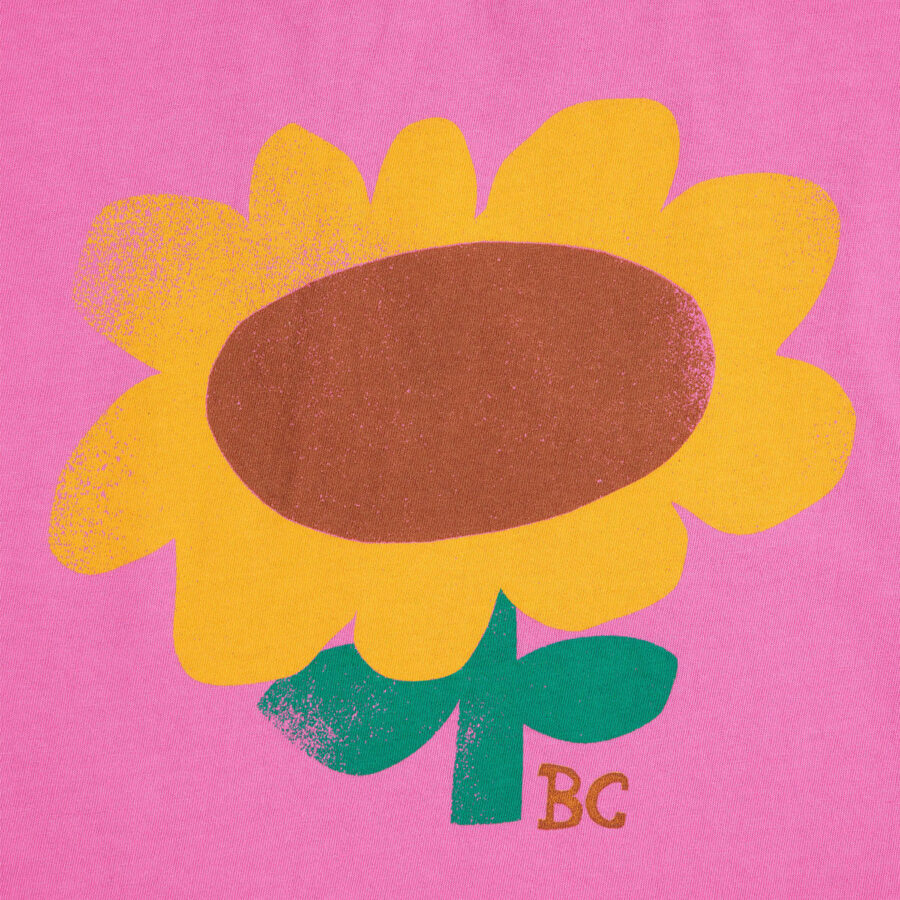 Bobo Choses T-shirt Sunflower Fuchsia - obrazek 2