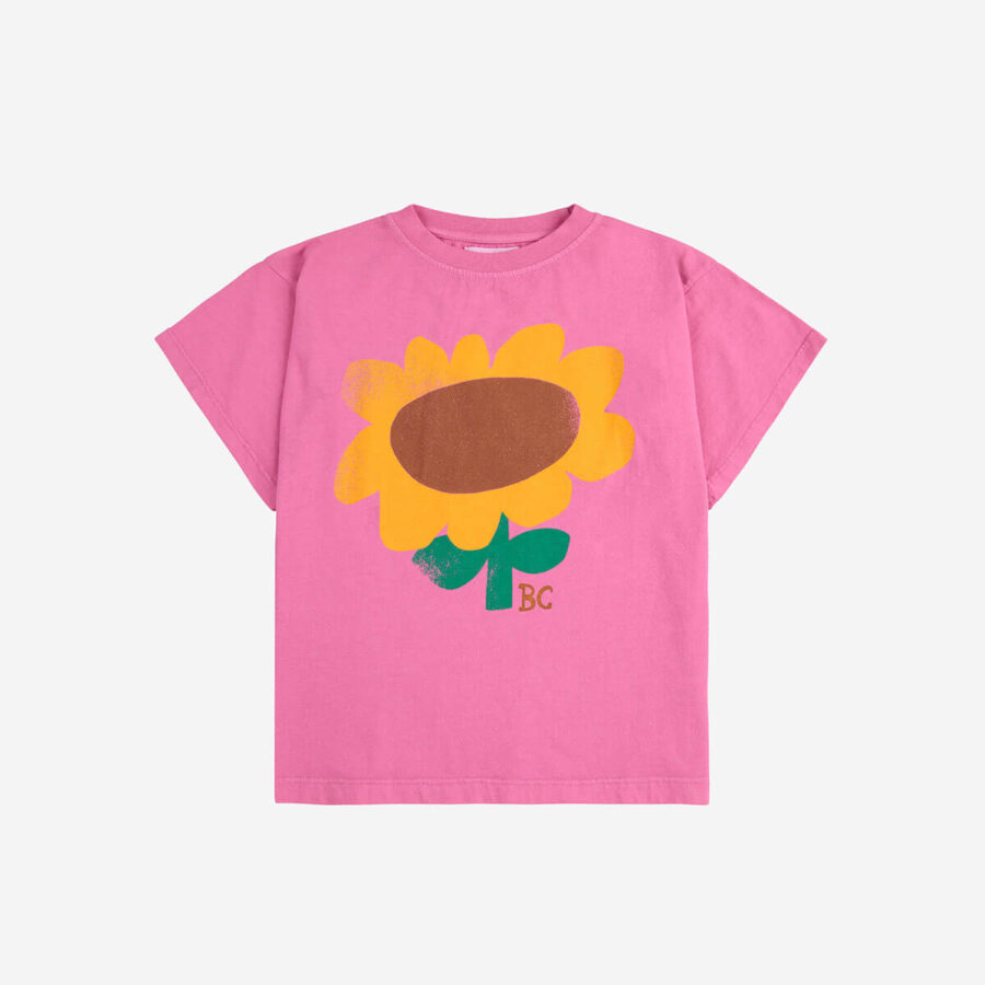 Bobo Choses T-shirt Sunflower Fuchsia