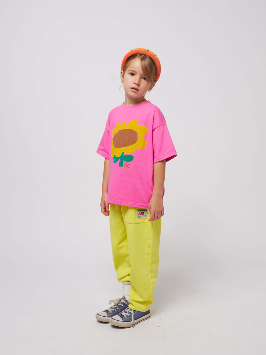 Bobo Choses T-shirt Sunflower Fuchsia - obrazek 5