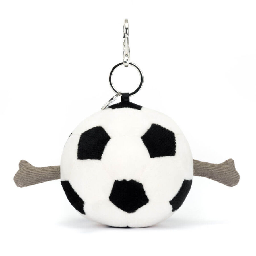 Jellycat Breloczek Wesoła Piłka Futbolowa 13 cm - obrazek 2