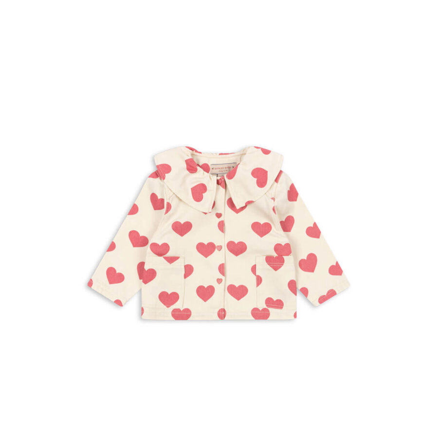 Konges Slojd Koszula Dżinsowa Magot Bon Coeur Pink