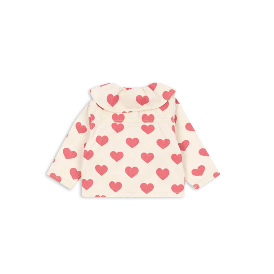 Konges Slojd Koszula Dżinsowa Magot Bon Coeur Pink - obrazek 2