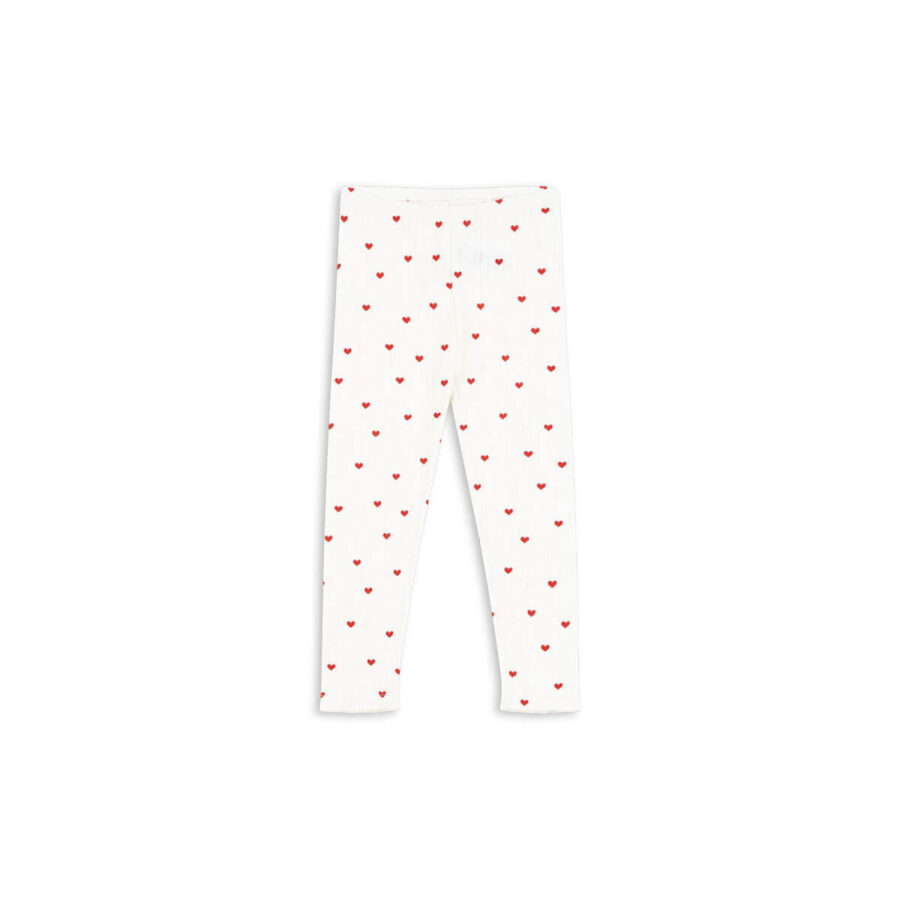 Konges Slojd Legginsy Minnie Gots Amour Rouge
